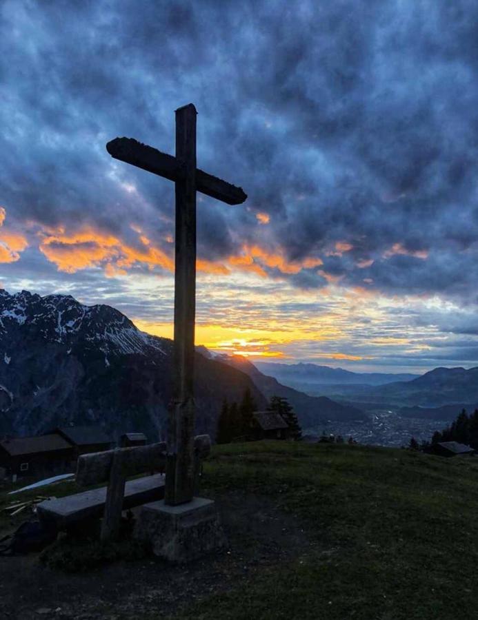 Kleines Paradies Montafon Bartholomäberg Exteriér fotografie
